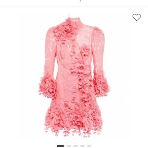 Zimmermann High Tide Appliquéd Lace Minidress Size 1 (4-6 US)